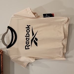 REEBOK RELAXED FIT GRAPHIC GLOW TEE SHIRT